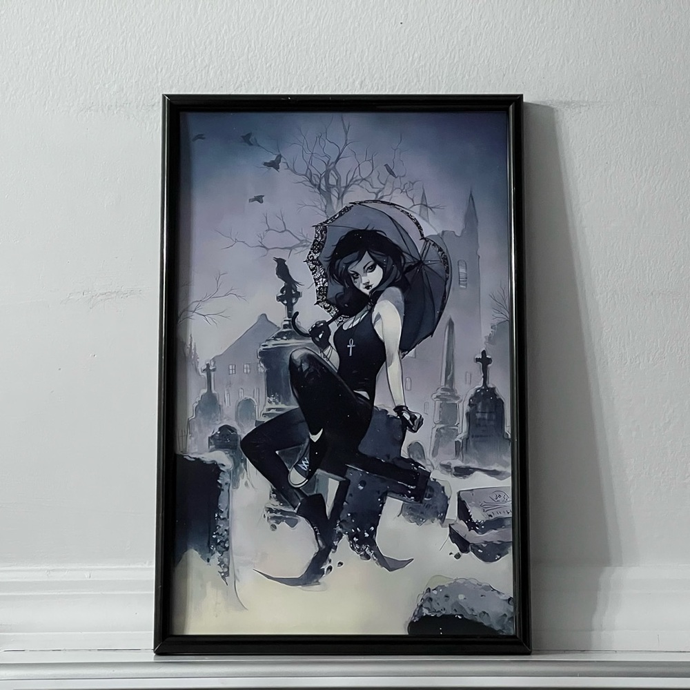 Sandman Death Art Poster